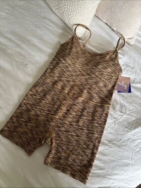 NWT JoyLab Sand Workout Bodysuit (Size Large)